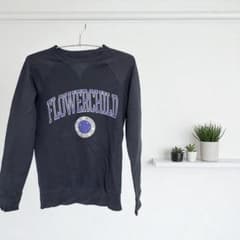 DIESEL FLORERCHILD長袖カットソー ネイビーのサムネイル