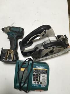Makita 14.4V 充電式マルノコ インパクトドライバ 充電器セットのサムネイル