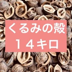 天然くるみの殻 14キロ 送料込み ガーデニング・外構用 - メルカリ
