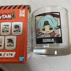 BTS 一番くじ グラス Suga ねさげ中！！のサムネイル