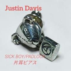 ジャスティンデイビス　SICK BOY/SAFETY PIN ピアス SICK BOY/SAFETY PIN ピアス | ジャスティン デイビス（JUSTIN DAVIS