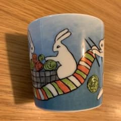 アラビアうさぎ編み物マグのサムネイル