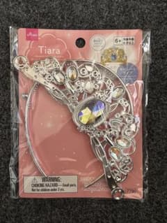 ティアラ メタル製 クリスタル風のサムネイル
