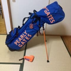 PEARLY GATES スタンド式ゴルフバッグ 青のサムネイル