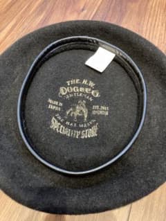 THE H.W DOG&CO パイピングレザーベレー帽のサムネイル