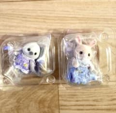 シルバニアファミリー キラキラくじ G賞　赤ちゃん人形 2体セット　シマエナガのサムネイル