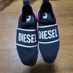 DIESEL スリッポン スニーカー ブラックのサムネイル