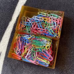 ゼムクリップ　カラーのサムネイル