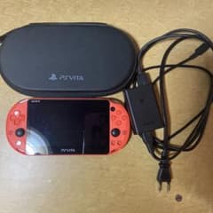 PS Vita 本体 フィルム、ケース、メモリ、充電器付きのサムネイル
