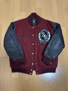 美品 Schott BROS. スタジャン バーガンディ Lサイズ - メルカリ