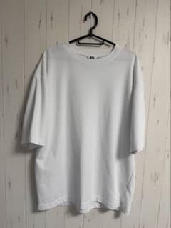 エアリズムコットンオーバーサイズTシャツ/5分袖