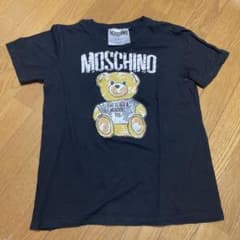 Tシャツ くま ブラック Mサイズ モスキーノ - メルカリ