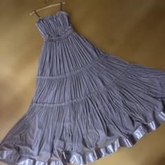 nijimama⭐︎AIMER エメ ティアード マキシ ロングドレス　9号 nijimama様専用⭐︎AIMER エメ ティアード マキシ ロングドレス 9号
