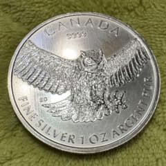 カナダ 2015年 1オンス 銀貨 5ドル - メルカリ