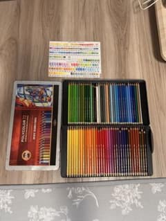 KOH-I-NOOR POLYCOLOR 72色セット色見本付き - メルカリ
