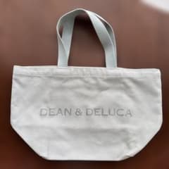 DEAN＆DELUCA トート スノーブルー S シルバーロゴのサムネイル