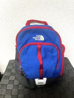 THE NORTH FACE 小型リュック 青/赤のサムネイル