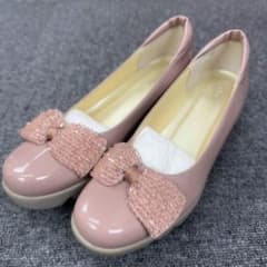 【J】 Hills Avenue パンプス ピンク リボン 23.5cm 54のサムネイル