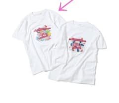Ziploc®Ribbon サンリオキャラクターズの袋詰めLOGOTシャツのサムネイル