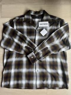 Sサイズ wackomaria ombre オンブレストライプシャツ長袖 青 | Shop at