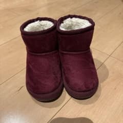 petit main キッズ ブーツ ボルドーのサムネイル