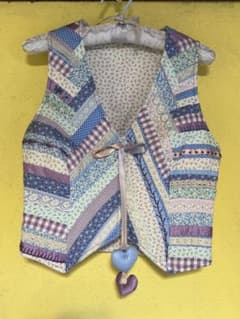 古着　vintage パッチワーク　ベストのサムネイル