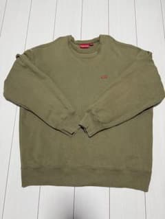 Supreme スモールボックスロゴ スウェット オリーブのサムネイル