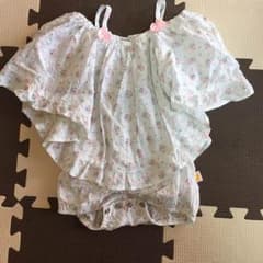 キッズ ロンパース 夏 女の子 80のサムネイル