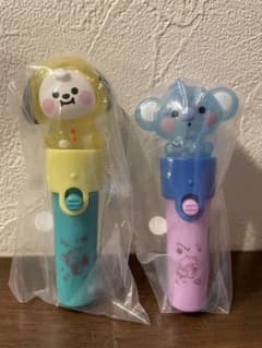 BT21 라이트 스틱 매력 2 CHIMMY KOYA 2점 세트