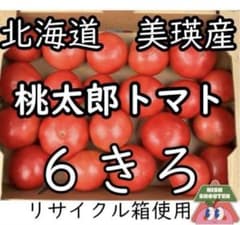 北海道美瑛産 甘くてジューシー！訳あり桃太郎トマトのサムネイル