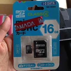 ほぼ新品！microSDHC 16GBのサムネイル