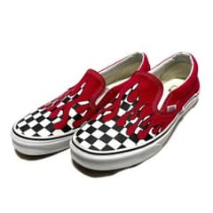 VANS　バンズ　 スリッポン　ワンオクTAKA　 チェッカー Vans バンズ スリッポン チェッカー ワンオク タカ着用 限定モデル
