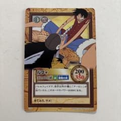 【ワンピース】カードダス初期　ルフィ ワンピース】カードダス初期 ルフィ - メルカリ