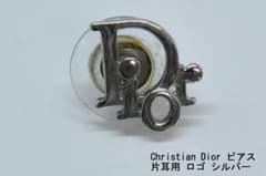 極美品】ディオール Christian Dior ピアス 片耳用 シルバー - メルカリ