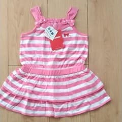 ミキハウス　80㎝　夏用ワンピースのサムネイル