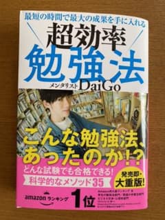最短の時間で最大の成果を手に入れる 超効率勉強法のサムネイル