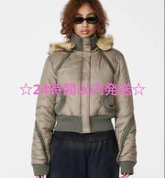 BEEDEN SWITCHING RIB 2WAY PUFFER JACKET - メルカリ