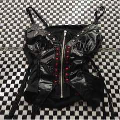 H.Jelly コルセット スタッズ 薔薇 PUNK ゴシックのサムネイル