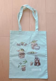 ☆最安値☆マンダロリアン&グローグー トートバッグ Happyくじ D賞