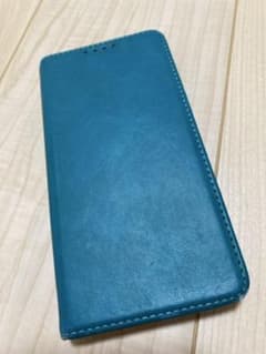 AQUOS sense6♪スマホケース♡手帳型✨ターコイズブルーのサムネイル