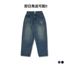 カオヨリナカミ　コニーデニムパンツ ブルー Mのサムネイル