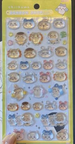 ちいかわ　ボンボンドロップシールのサムネイル