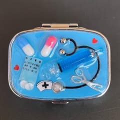 おくすり屋さんピルケース　（ブルー）のサムネイル