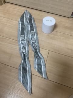Christian Dior ミッツァ スカーフ グレーのサムネイル