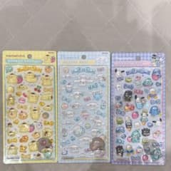 正規品　サンリオ ボンボンドロップシール 3種セット　第二弾のサムネイル