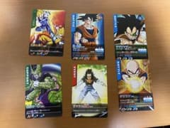 ドラゴンボールデータカードダス 6枚まとめ売り 即購入可能 - メルカリ