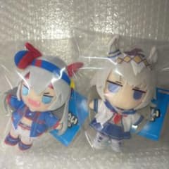 ウマ娘 　Chibiぬいおすわりマスコット　オグリキャップ　タマモクロス
