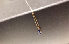 本体のみ★ete ブルー　ネックレスのサムネイル
