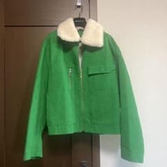 Louis Vuitton グリーンジャケット 2回のみ着用美品 - メルカリ