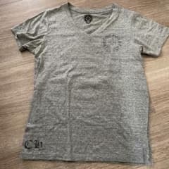 Chrome Hearts グレー Vネック Tシャツ Mのサムネイル
